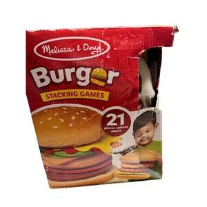 Melissa & Doug‎ Burger Matching, Catching, and Stacking Games SEE DETAILS